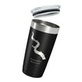 thumbnail image 3 of Fontenelle Reservoir Tumbler Lake Map Travel Mug Insulated Laser Engraved Coffee Cup Wyoming 20 oz Black, 3 of 5