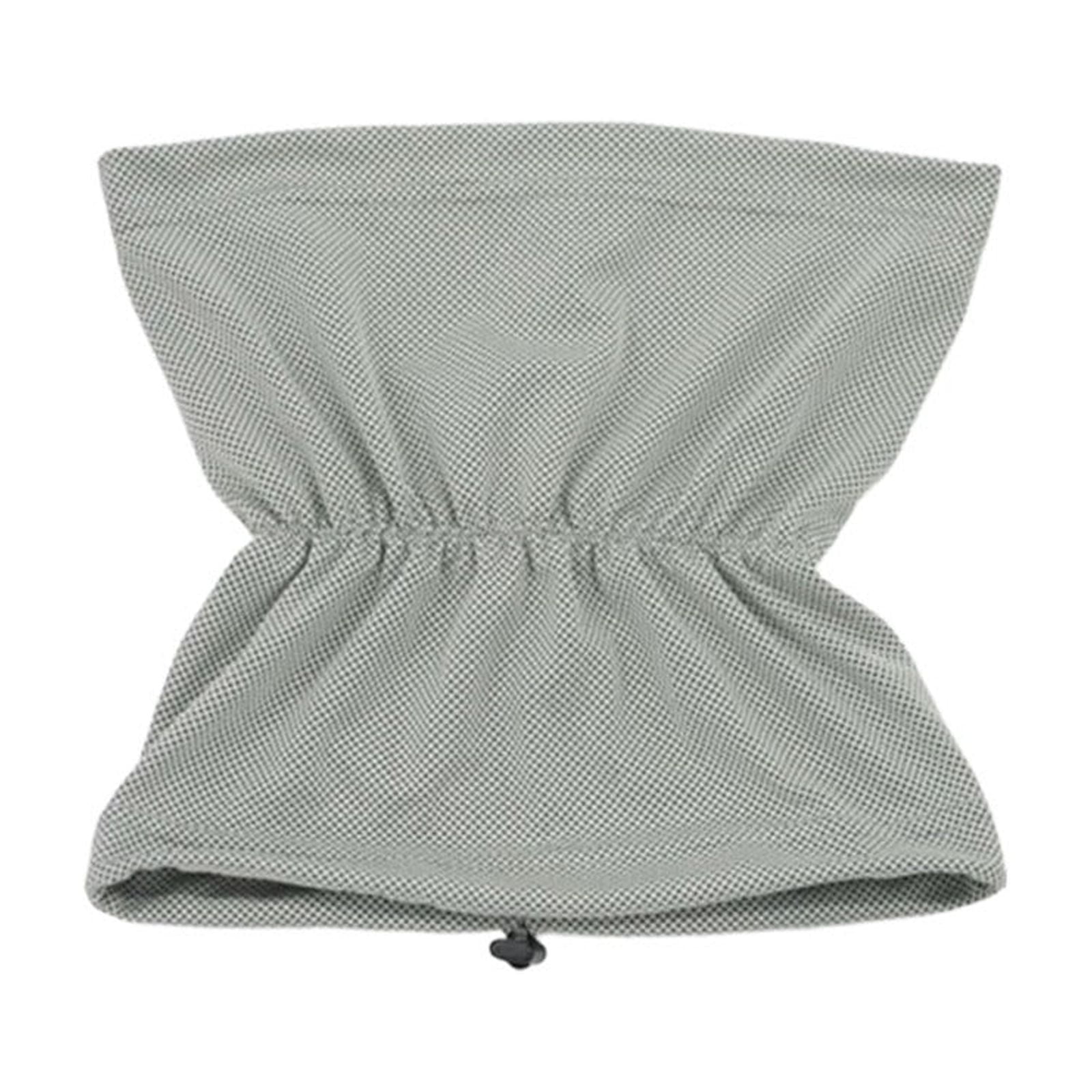 Pet Noise Reduction Ear Muffs Dog Calming Head Wrap Elastic Anxiety Relief Ear Cover Gray M
