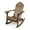 Dark Brown, variant on GDF Studio Cara Outdoor Acacia Wood Adirondack Rocking Chair, Dark Brown