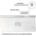 thumbnail image 4 of Wireless Keyboard and Mouse compatible With Apple iMac Windows or Android 24G Wireless, 4 of 5
