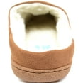 thumbnail image 3 of ABSOLUTE FOOTWEAR Mens/Gents Mules/Slippers/Indoor Shoes with Faux Fur Inner - Light Brown - US 11, 3 of 7
