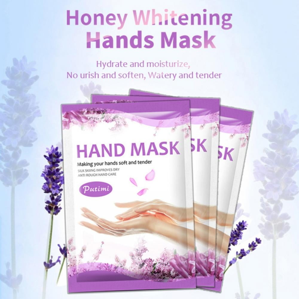 Moisturizing Hand Mask Gloves 3 Pack, Hand Mask Spa Gloves Moisture