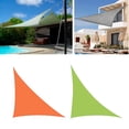thumbnail image 4 of Joernso Triangular Sun Shade Waterproof Wear Resistant Dust-proof Garden Patio Pool Triangular Sun Shade for Outdoor, 4 of 8