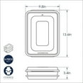 thumbnail image 5 of Nordic Ware Naturals® 3 Piece Baking Pan Set, 5 of 5