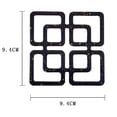 thumbnail image 3 of Posavasos de Alfombrilla de taza moderna Resistente al calor Decoración creativa Almohadillas de resina para encimera, 3 of 9