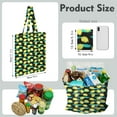 thumbnail image 2 of Cute Lemon Canvas Tote Bag – Reusable Grocery Bag with Vintage Yellow Fruit Print, Floral Design & Eco-Friendly Aesthetic for Summer and Everyday Use, 2 of 7