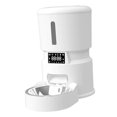 thumbnail image 3 of Xuanheng 4L Cat Feeder Voice Function Non Slip Cat Feeder Automatic for Kitty Dog Pet white, 3 of 8