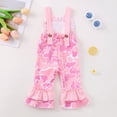 thumbnail image 4 of Ymyiu Baby Rompers Girl Short Sleeve Newborn Infant Baby Girls Clothes Sleeveless Romper Dress Toddler Romper 18 24 Months (Pink,18-24 Months), 4 of 6