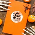 thumbnail image 3 of Koyal Wholesale Happy Halloween Stickers 2-Inch Round 120-Pack Spider Web Labels, 3 of 5