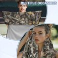 thumbnail image 6 of Bulopur Camo Hunting Deer Front Car Seat Cover Towel for Men Waterproof Car Seat Protector with Storage Bag for Sport Running Soft Fit SUV Sedan Truck 1pcs, 6 of 7