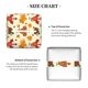 thumbnail image 5 of Fotbe Thanksgiving Turkeys Porta Pañuelos Decorativo de Cuero, Caja Cuadrada Moderna para Pañuelos Faciales, Organizador y Dispensador 5x5x5'', 5 of 7