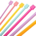 thumbnail image 4 of 14-Piece Plastic Stick Needle and Crochet Hook Kit for Knitting, Scarf, Scrunchies, Yarn Weaving Accessories, Ideal for Beginners, 4 of 6