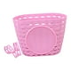 thumbnail image 4 of Cesta infantil para bicicleta con diseño clásico. También disponible en la parte delantera. Rosa, 4 of 9