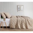 thumbnail image 4 of Truly Soft Everyday 3D Puff Quilt Set, Full/Queen, Khaki, 4 of 4