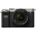 thumbnail image 2 of Sony a7C Mirrorless Camera (Silver) with 28-60mm Lens+35mm Lens +Flash +64GB- Kit (International Version), 2 of 10