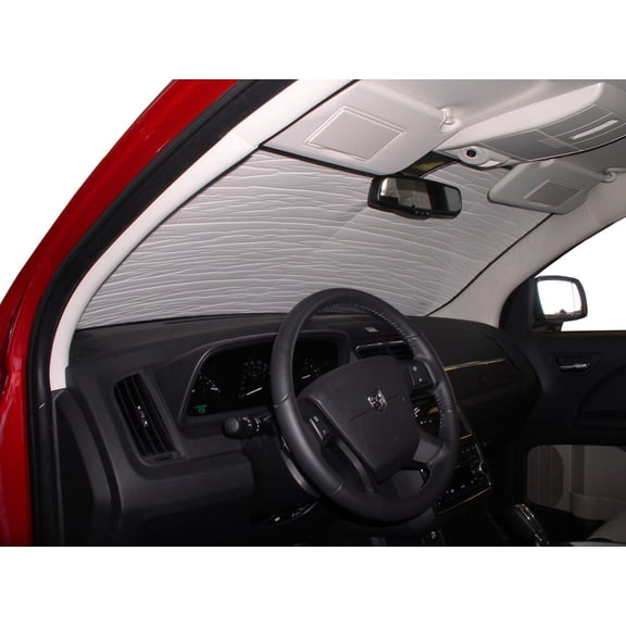 HeatShield, The Original Windshield Sun Shade, Custom-Fit for Dodge Journey SUV 2009-2020, Silver Series