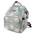 thumbnail image 3 of Bolsa de pañales para bebés, bolsa para cambiar pañales, mochila para pañales, bolsa para bebé compacta y ligera, 3 of 8