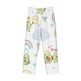 thumbnail image 4 of Balery Men'S Green Blue Avocado Pants,Sleepwear Pants,Pajama Pants,Pj Bottoms Drawstring And Pockets-Small, 4 of 9