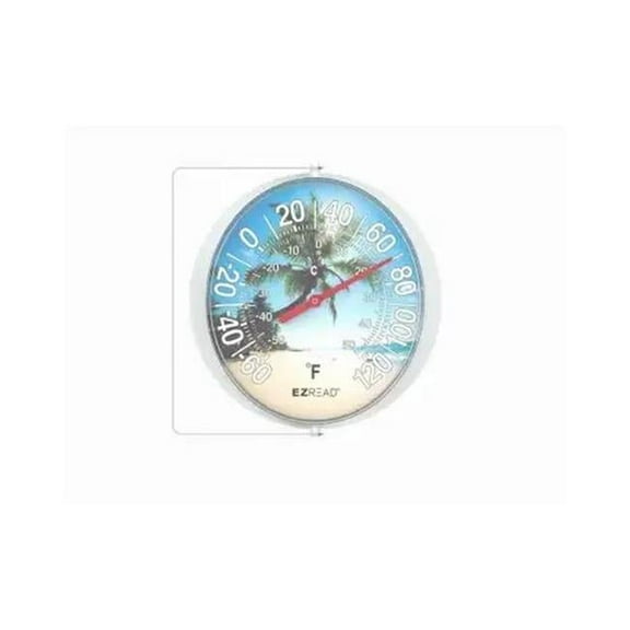 Headwind Consumer Products 140351 5.5 in. Dial Thermometer with Bracket & Beach Design
