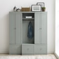 thumbnail image 4 of Harper 3Pc Entryway Set - Hall Tree & 2 Pantry Closets, 4 of 19