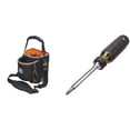 thumbnail image 1 of Bolsa para Herramientas y Juego de Destornilladores de Carraca de Klein Tools, 1 of 7