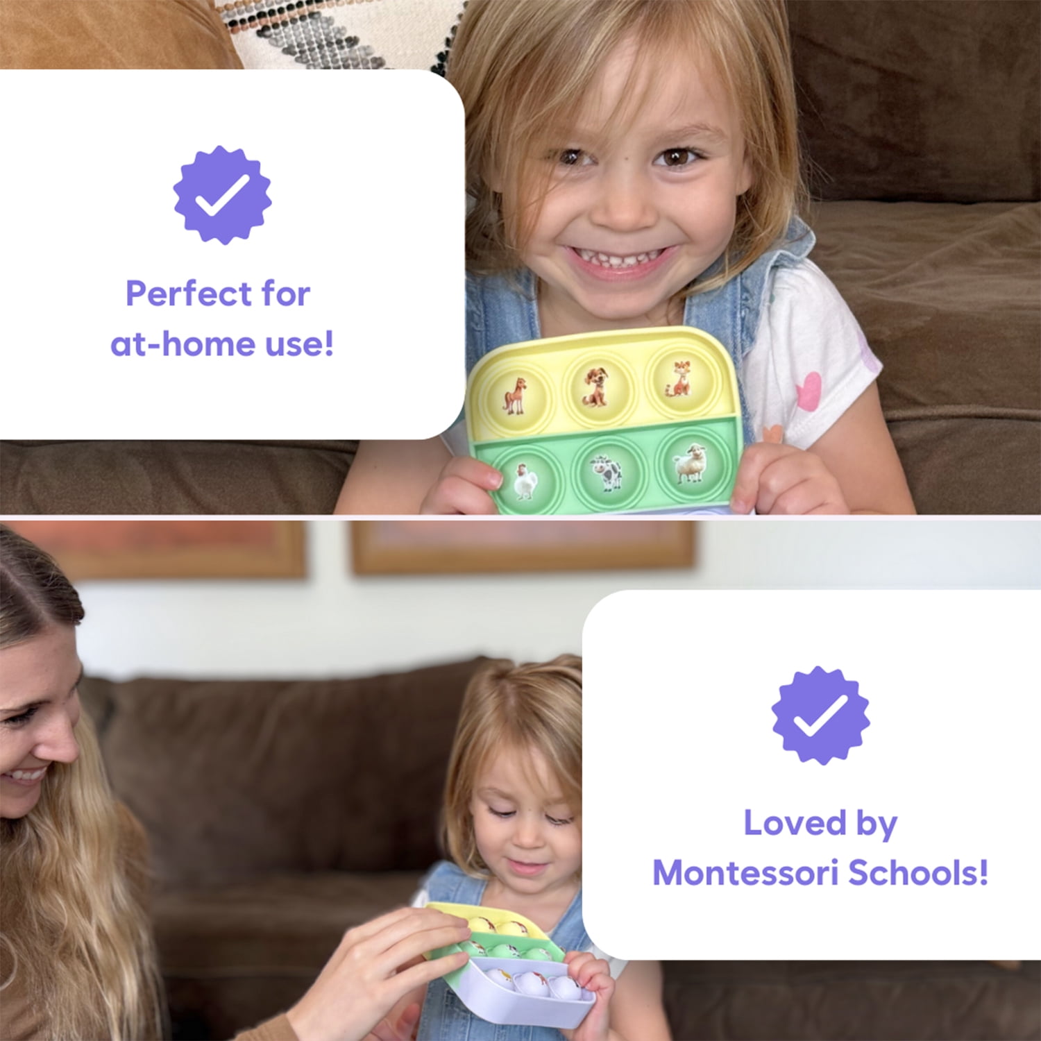 The Fidget Game Ms. Brandi's Popplers Farm & Food Educational Game
