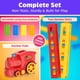 thumbnail image 5 of Juego automático Domino Train Atlasonix, 300 fichas de dominó para niños de 3 a 5 años, 5 of 9