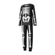 thumbnail image 5 of Pijamas de Halloween a juego para toda la familia Fiomva, divertidos pijamas con estampado de esqueleto para estar en casa para hombres, mujeres y niños., 5 of 8