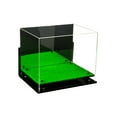 thumbnail image 4 of Deluxe Acrylic Catchers Helmet Display Case with Black Risers, Mirror, Turf Base and Wall Mount (A002-BR), 4 of 8