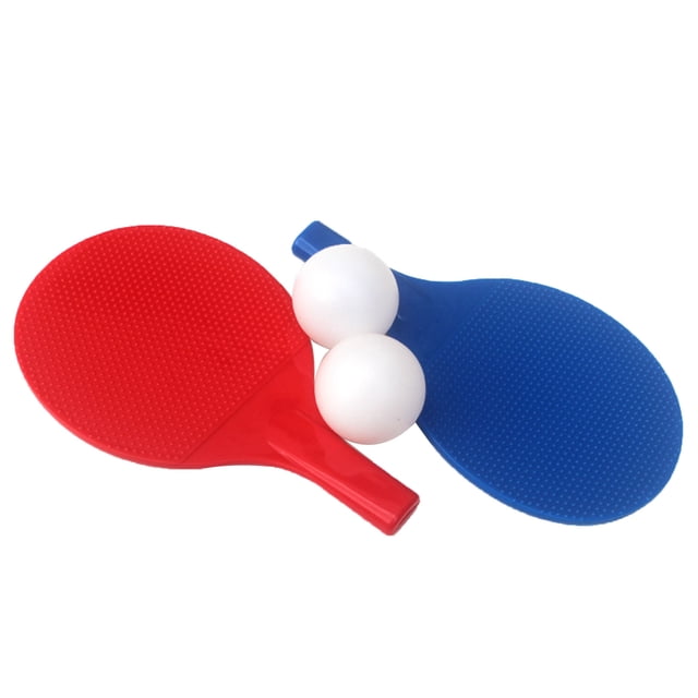 Raquetas De Tenis De Mesa Rendimiento Perfecto Juego De Paletas De Ping Pong Dureza Fuerte Accesorios De Tenis De Mesa Para Niños Con Mango Ergonómico Antideslizante Vogacara OD005730-00