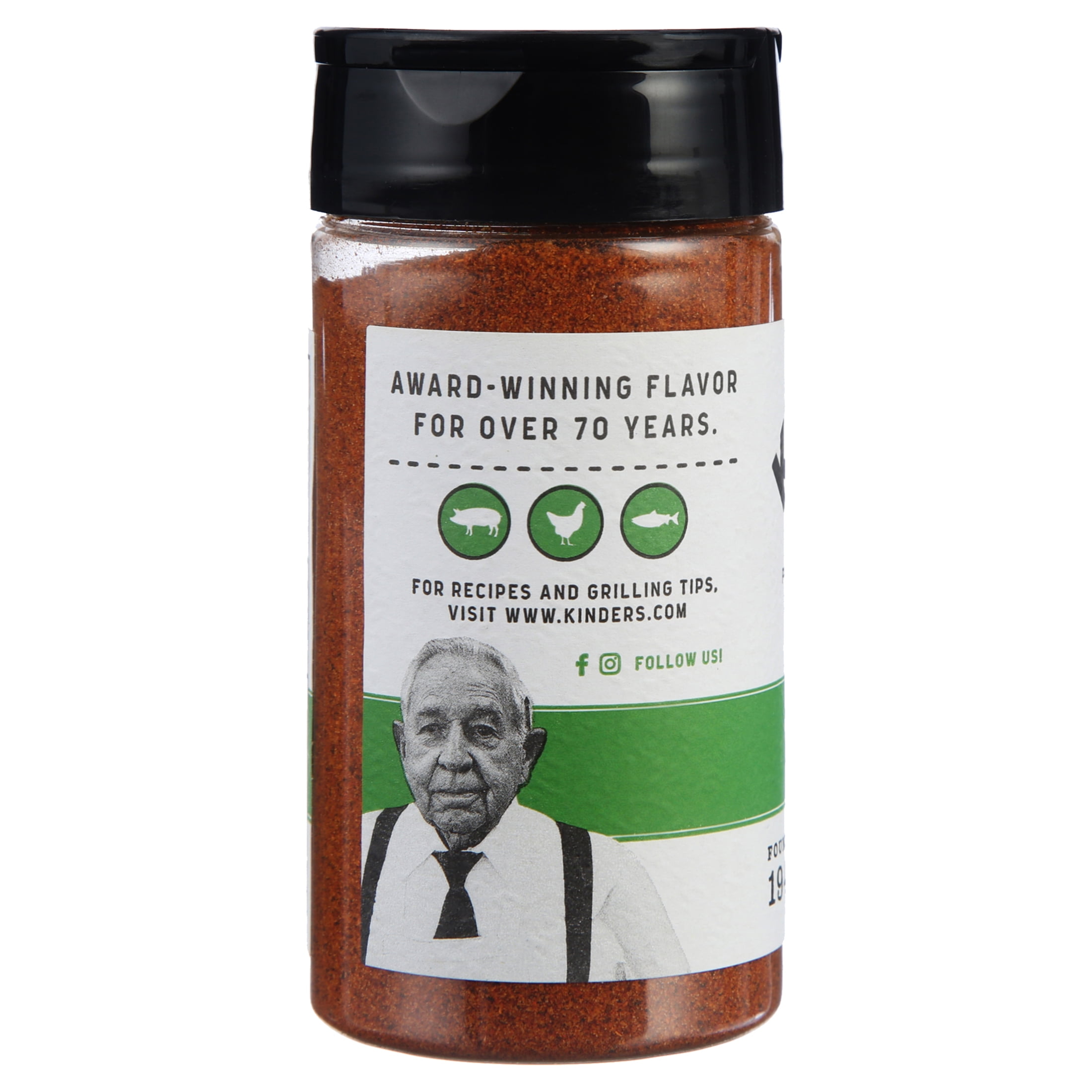 Kinder's Tequila Lime Rub Seasoning, 5 oz
