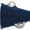 Navy Blue, variant on Silvertone Small Maroon Megaphone She is Clothed in Stength and Dignity Charm Necklace, 20"+3"