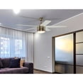 thumbnail image 4 of ventilador de techo merwry 52" led integrado para interior níquel, 4 of 5