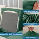 thumbnail image 4 of Juego de fundas de terciopelo Taque de 3 piezas para sofá en forma de L, 4 of 8