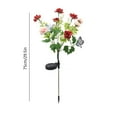 thumbnail image 3 of SLYNSHome LED Solar Flower Lights with Realistic Rose Flowers & Butterfly,Waterproof Solar Outdoor Lights for Yard Patio Lawn Pathway Walkway Decoration, 3 of 6