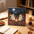 thumbnail image 2 of Halloween Diamond Painting Kit, Spooky Pearl Art DIY for Adults, Festive Wall Decor (White), 2 of 6