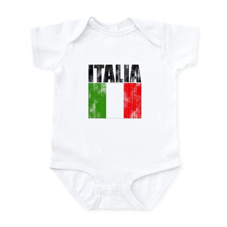 

CafePress - Faded Italia Infant Bodysuit - Baby Light Bodysuit Size Newborn - 24 Months