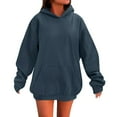thumbnail image 6 of ZSQDM Pink Hoodie Women Womens Zip Up Hoodies Jackets Oversized Sweatshirts Fall Fashion Outfits Sweaters Winter Clothes Womens Summer Sweaters Women Blending Sweatshirt （Xxxl）, 6 of 9
