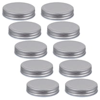 10pcs Jar Lids Reusable Canning Lids Sturdy Iron Lids Leak Proof Jar Covers