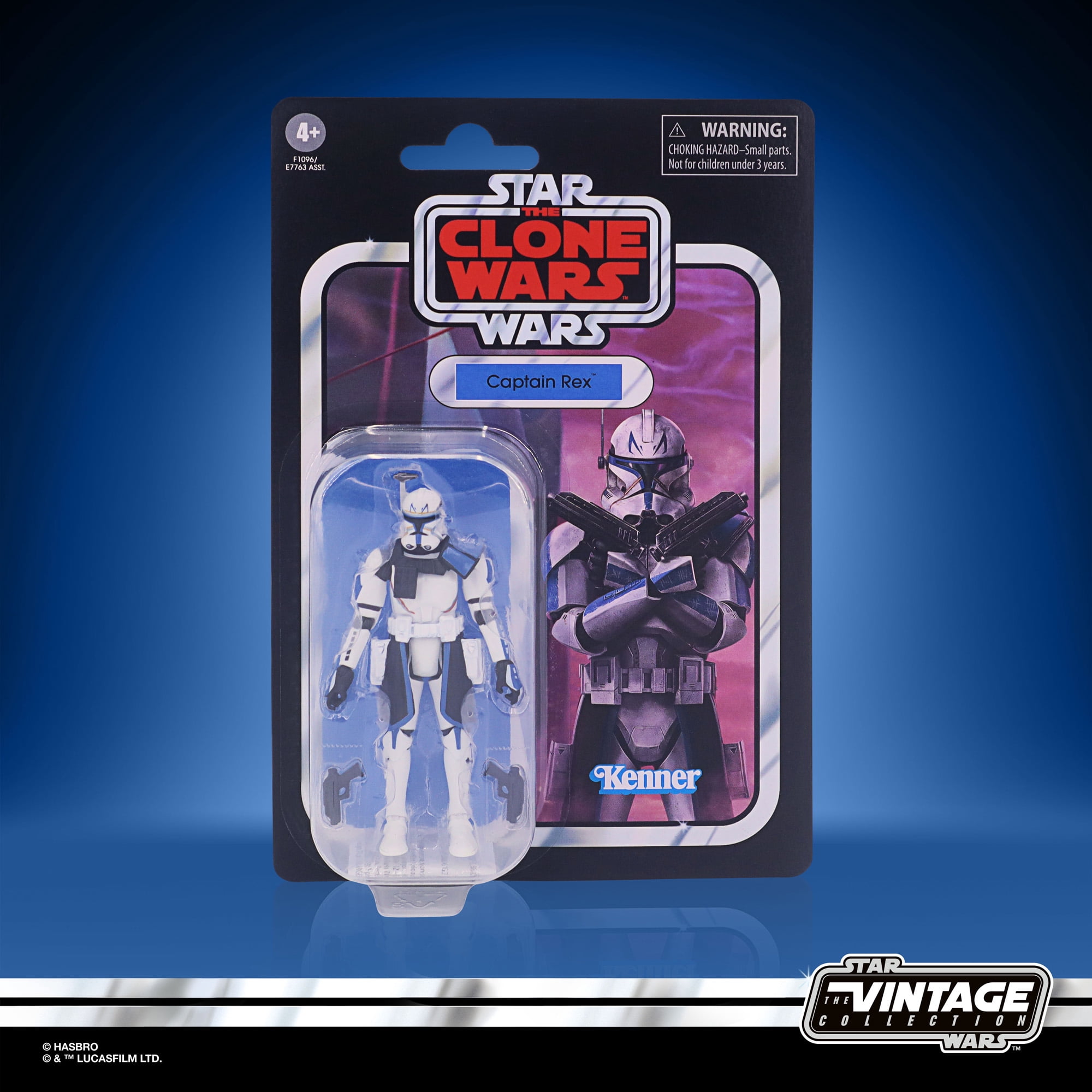 Star Wars The Vintage Collection Captain Rex Toy, 3.75-Inch-Scale Star Wars: The Clone Wars Action Figure