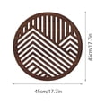 thumbnail image 3 of Wall Decoration Hangings Under $5 Dusknt Creative Wooden Pendant Small Size 20X20Cm, New Arrivals!, 3 of 8