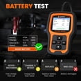 thumbnail image 3 of Probador de baterías de coche ANCEL BT410 12 V 24 V de plomo y litio, 3 of 9
