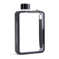 thumbnail image 1 of Termos para agua Taza de agua de botella plana A5 de 380ML con cordón de transporte, botella deportiva, artículos para beber para gimnasio, 1 of 4
