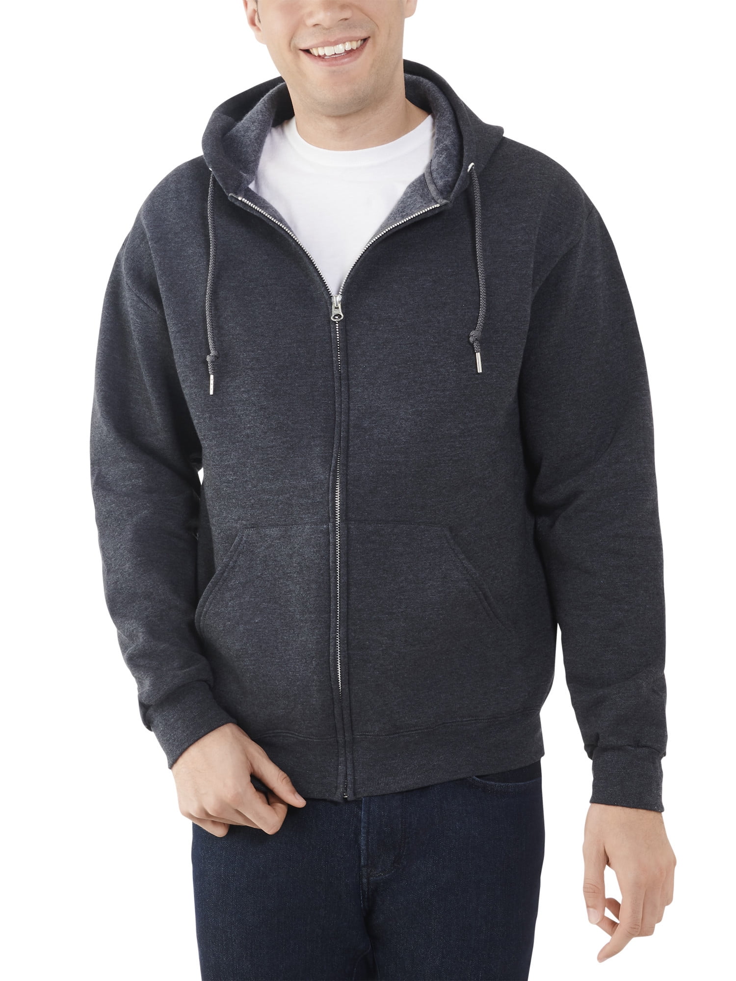 fruit of the loom men's hooded sweatshirt