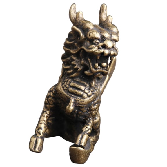 HONMEET Stylish Multi-Color Brass Figurine for Desktop, Home and Office Decoration, Ornament