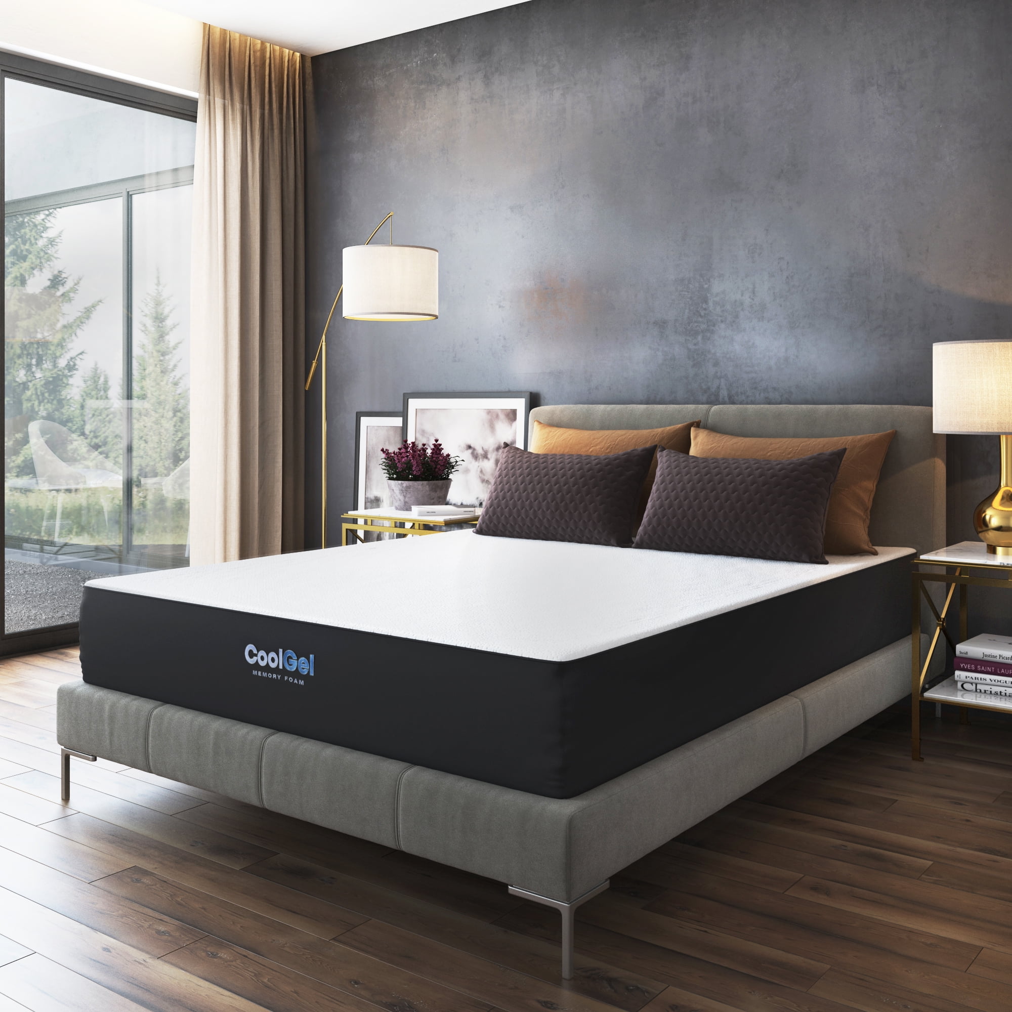 air cool memory foam mattress