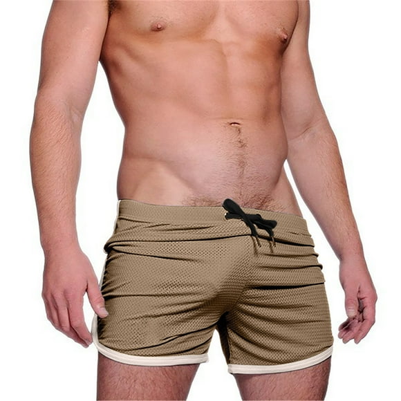 Soki Quick Drying Shorts for Men Running Athletic Mesh Fitness Casual Shorts Clearance