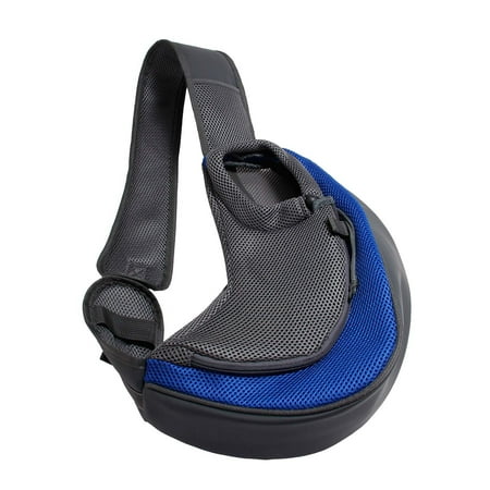 Sokhug Small Dog Sling Carrier  Soft-Sided Crossbody Puppy Carrying Purse Bag  Portable Bag for Going Out Dog Chest Pet Backpack Breathable Pet Shoulder Body Bag