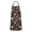 Pioneer Flower Floral-3, variant on Pioneer Flower Floral Print Pattern Apron for Women and Men, Cotton Linen Waterproof with Pockets, Adjustable, 33x27 Inch for Kitchen, Gardening, BBQ, Salon