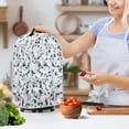 thumbnail image 3 of HELLHERO Terrazzo Pattern Design Multifunctional Kitchen Blender Dust Cover with Waterproof Hand Strap Protects Blenders Processors Kitchen Home, 3 of 6